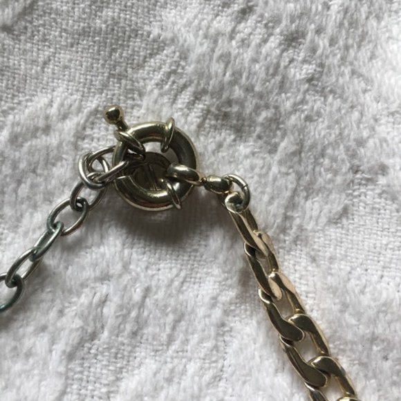 Jeweled "Diamond" Statement Necklace - Picture 3 of 4